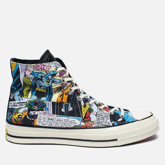 Мужские кеды Converse x DC Comics Chuck Taylor All Star '70 Batman Black Print/White