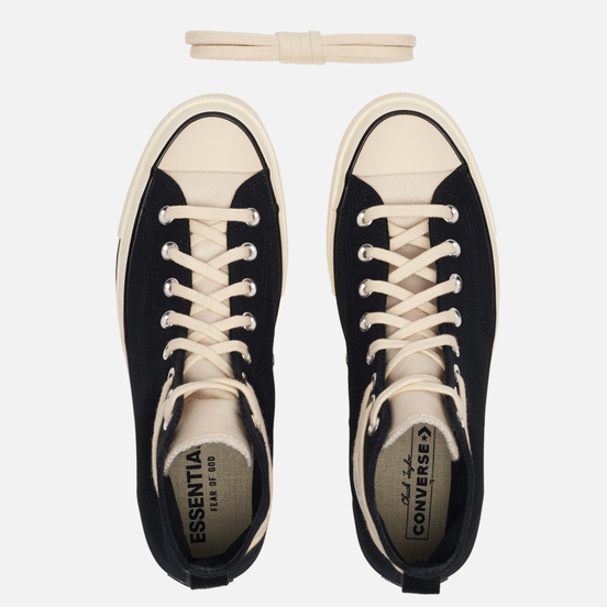 Кеды Converse x Fear of God ESSENTIALS Chuck Taylor 1970 Hi Black