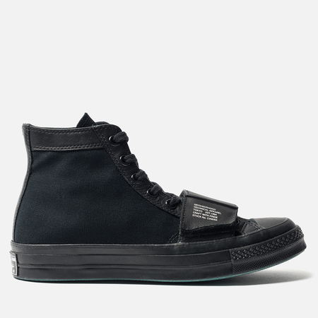Кеды Converse x Neighborhood Chuck 70 Moto High Black/Black/Black