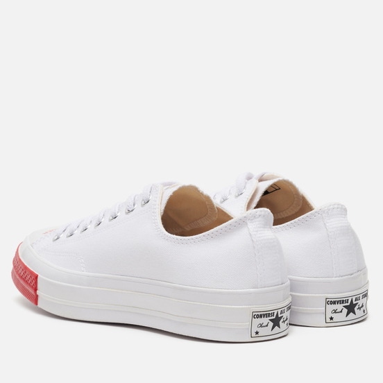 Кеды Converse x Undercover All Star Chuck 70 Low Optical White/Red