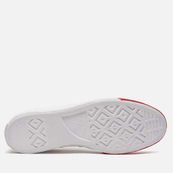 Кеды Converse x Undercover All Star Chuck 70 Low Optical White/Red