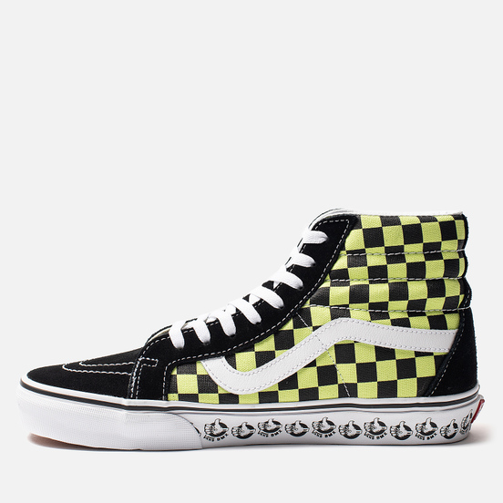 Кеды Vans BMX SK8-Hi Reissue Black/Sharp Green