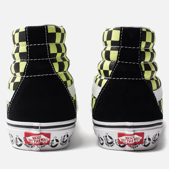 Кеды Vans BMX SK8-Hi Reissue Black/Sharp Green