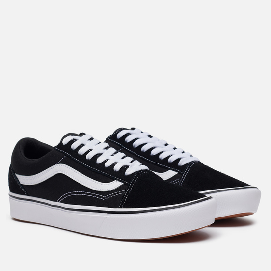 Мужские кеды Vans Comfycush Old Skool Classic Black/White