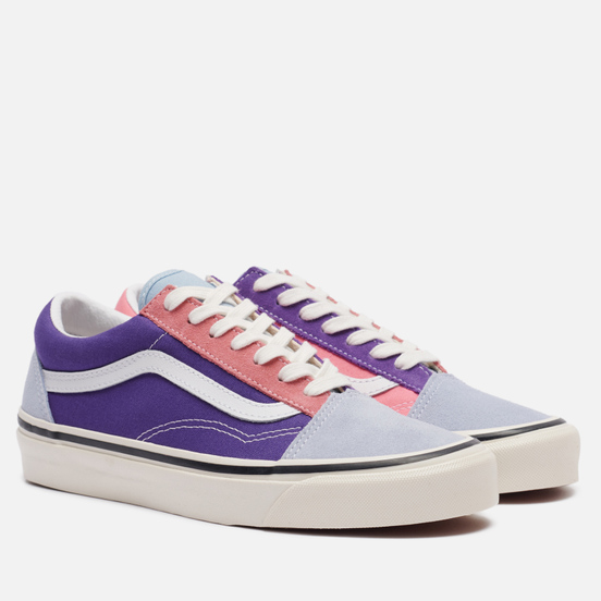 Кеды Vans Old Skool 36 DX Anaheim Factory Light Blue/Purple/Pink