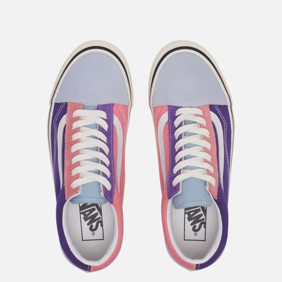 Кеды Vans Old Skool 36 DX Anaheim Factory Light Blue/Purple/Pink