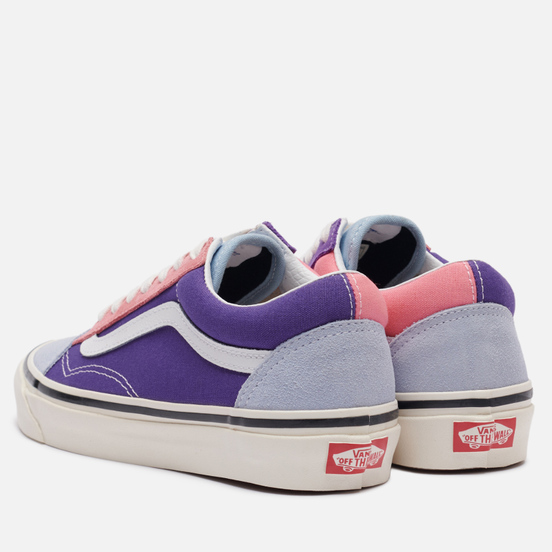 Кеды Vans Old Skool 36 DX Anaheim Factory Light Blue/Purple/Pink