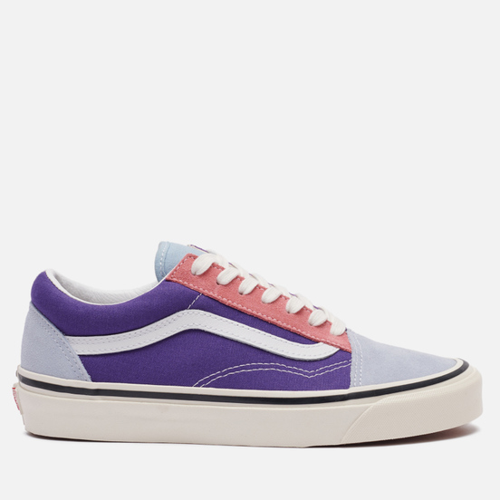 Кеды Vans Old Skool 36 DX Anaheim Factory Light Blue/Purple/Pink