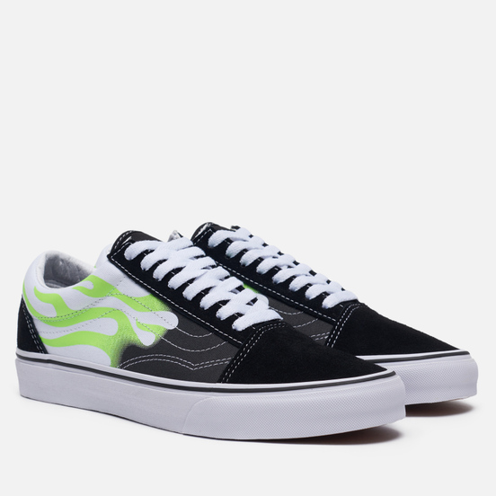Кеды Vans Old Skool Low Flame Black/True White