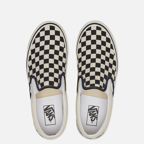 Кеды Vans x Fast Times Classic Slip-On 98 DX Anaheim Factory Black/White