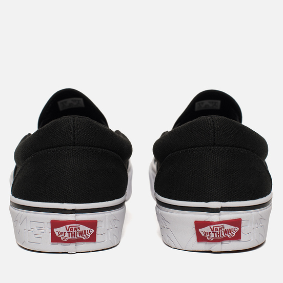 Кеды Vans x Metallica Classic Slip-On Black/True White