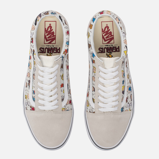 Кеды Vans x Peanuts Old Skool Multi/True White