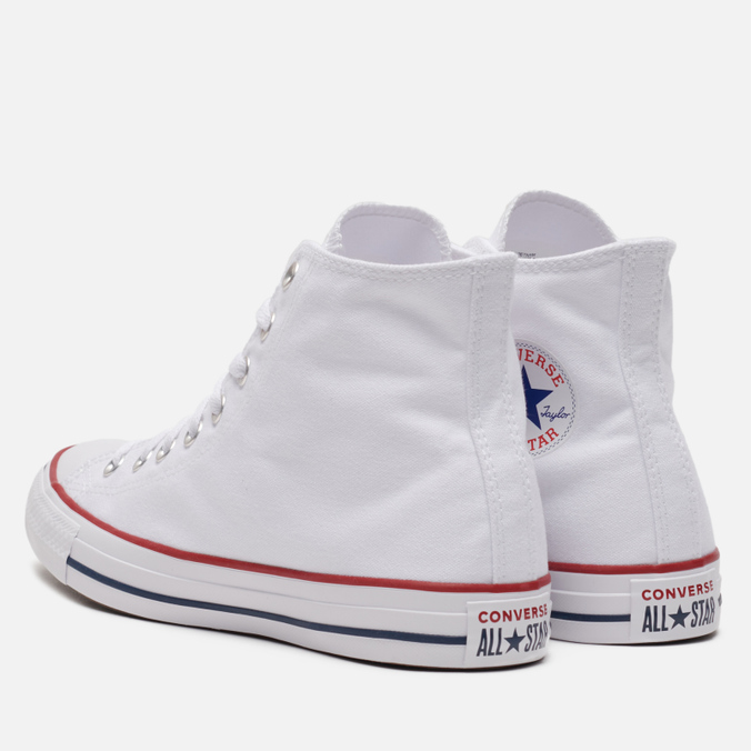 Мужские кеды Converse, цвет белый, размер 46.5 M7650 Chuck Taylor All Star Classic Hi - фото 3