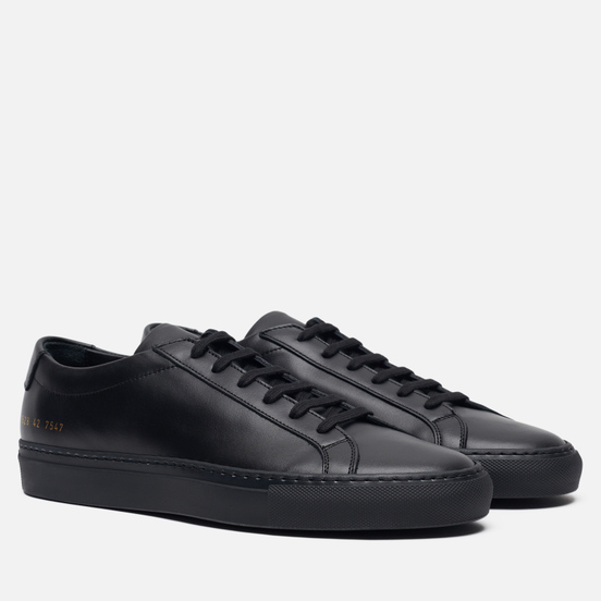 Мужские кеды Common Projects Original Achilles Low Black