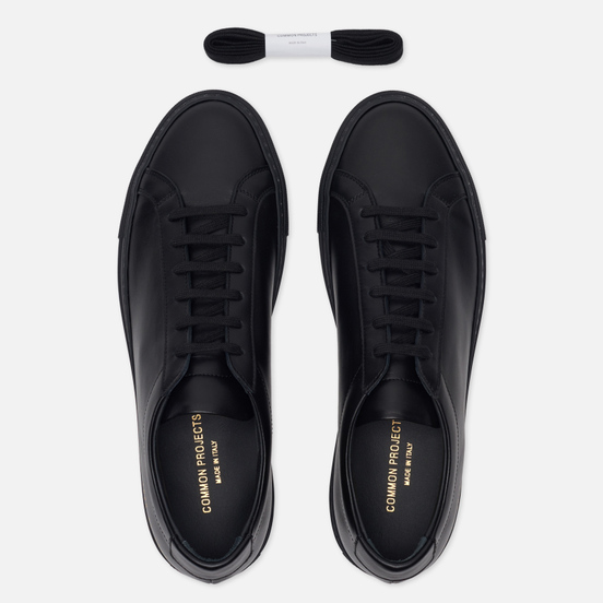 Мужские кеды Common Projects Original Achilles Low Black