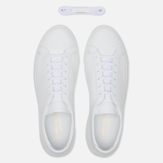 Мужские кеды Common Projects Original Achilles Low White