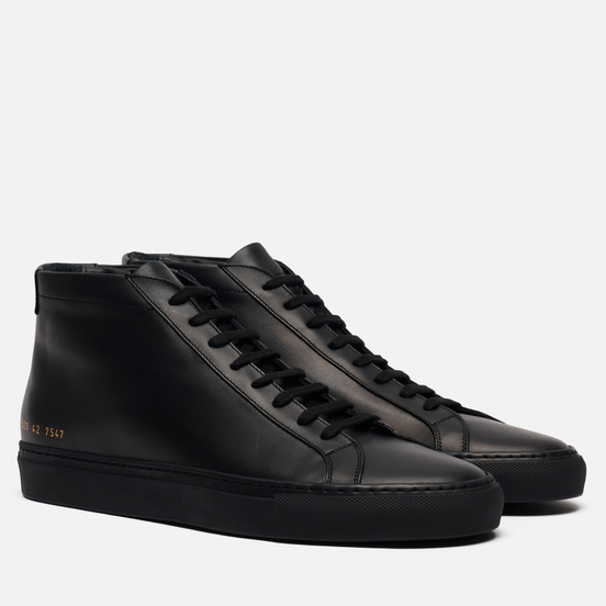 Мужские кеды Common Projects Original Achilles Mid Black