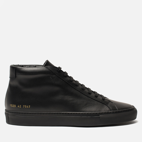 Мужские кеды Common Projects Original Achilles Mid Black