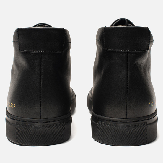 Мужские кеды Common Projects Original Achilles Mid Black