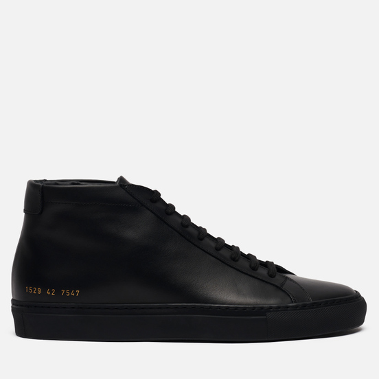 Мужские кеды Common Projects Original Achilles Mid Black