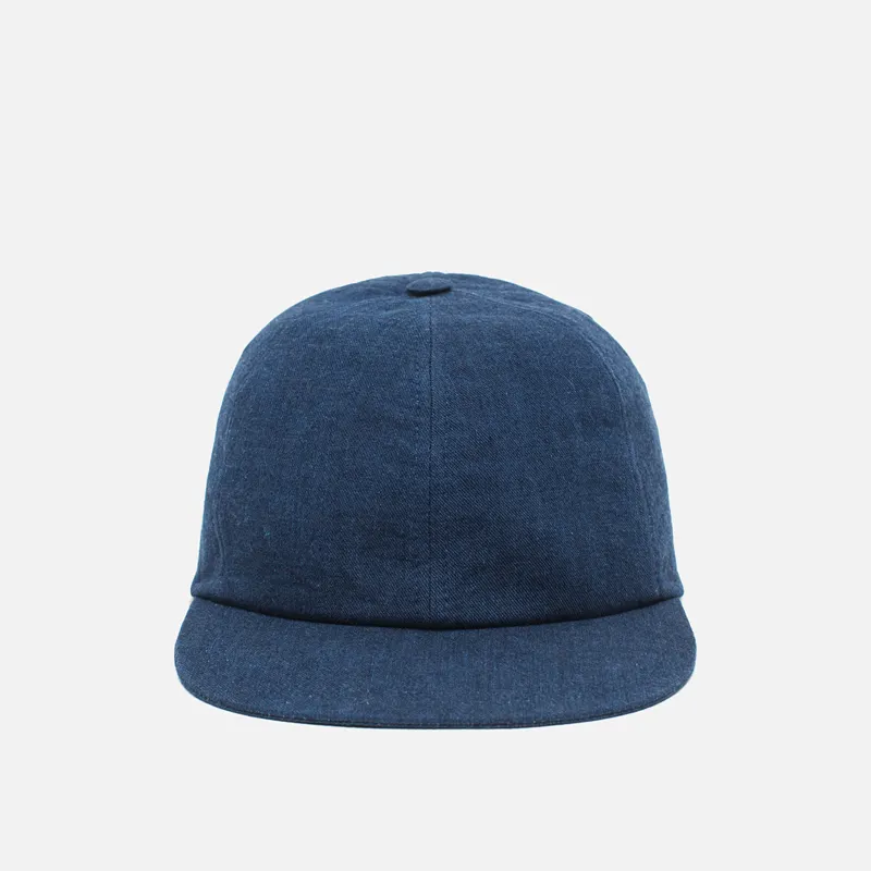 Bleu De Paname Кепка Casquette Baseball Denim 6 Oz