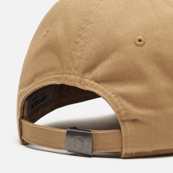 Кепка Carhartt WIP Madison Logo Leather/Dark Navy