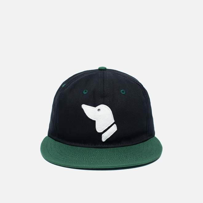 Кепка Ebbets Field Flannels Barbers Point Pointers Twill Cotton Black/Dark Green