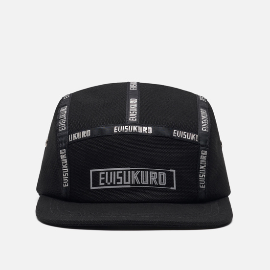Кепка Evisu Evisukuro Tapered Canvas Camp Black