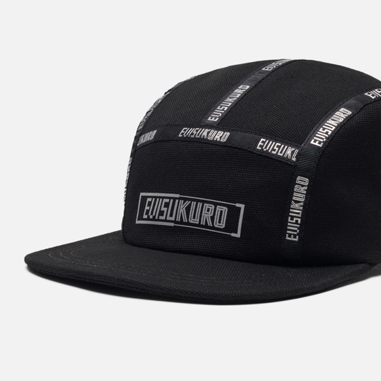 Кепка Evisu Evisukuro Tapered Canvas Camp Black