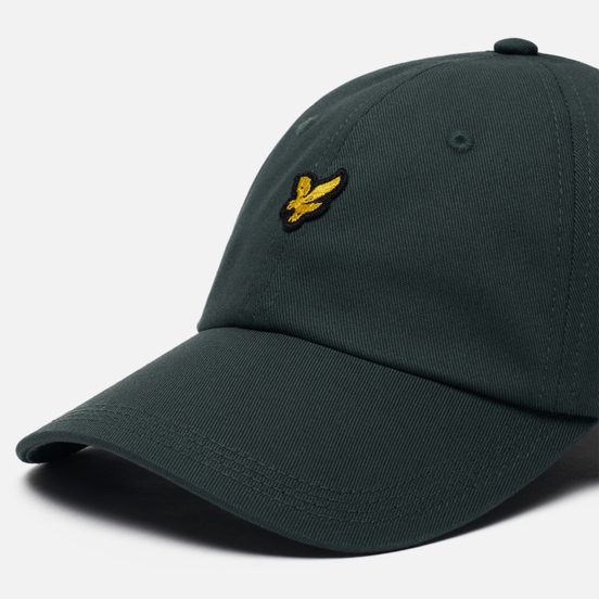 Кепка Lyle & Scott Cotton Twill Baseball Jade Green