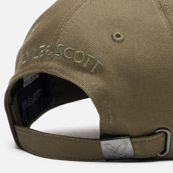 Кепка Lyle & Scott Cotton Twill Baseball Lichen Green