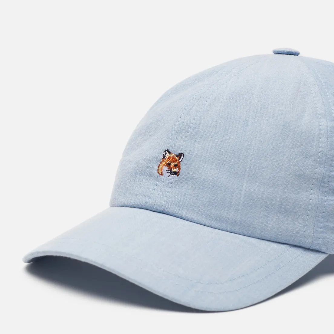 Maison Kitsune Кепка 6P Small Fox Head Embroidery