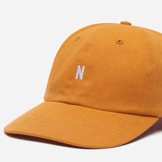 Кепка Norse Projects Twill Sports Cadmium Orange
