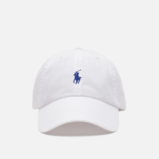 Кепка Polo Ralph Lauren Classic Baseball White/Marlin Blue
