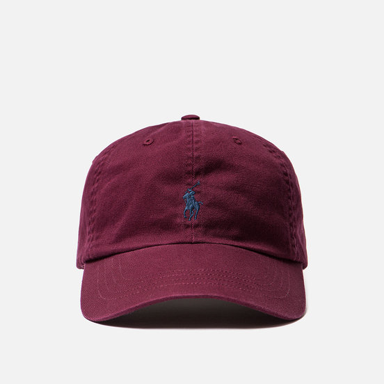 Кепка Polo Ralph Lauren Classic Sport Cotton Chino Classic Wine