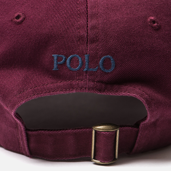 Кепка Polo Ralph Lauren Classic Sport Cotton Chino Classic Wine