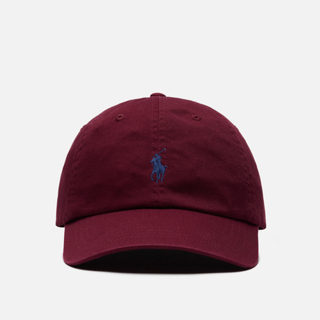 Кепка Polo Ralph Lauren Classic Sport Cotton Chino, цвет бордовый