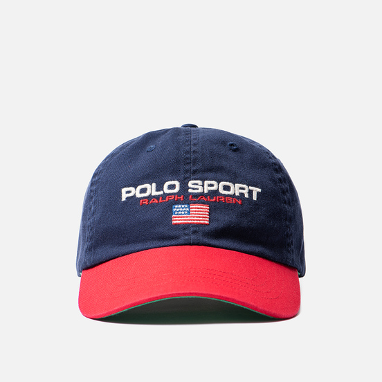 Кепка Polo Ralph Lauren Polo Sport Flag Embroidered Newport Navy/Red