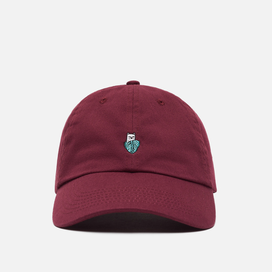 Кепка RIPNDIP Nermal Leaf Dad Maroon