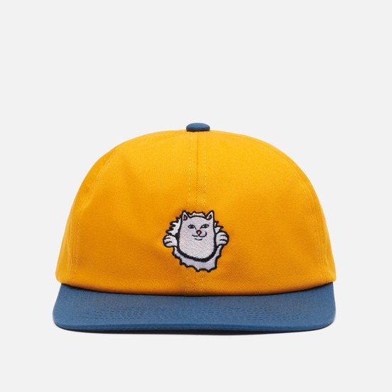 Кепка RIPNDIP Nermamaniac 6 Panel Blue/Gold