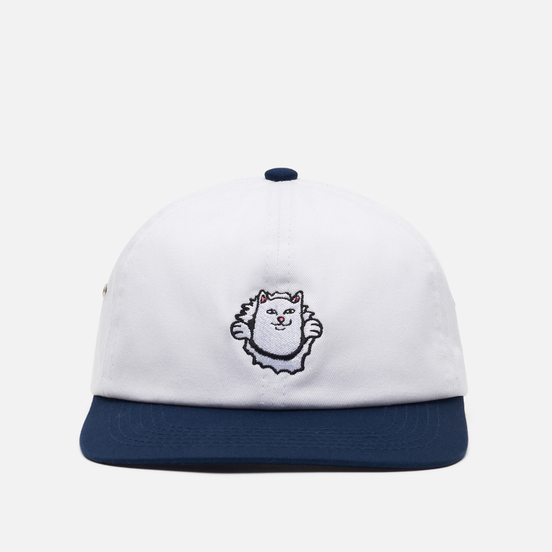 Кепка RIPNDIP Nermamaniac 6 Panel White/Navy