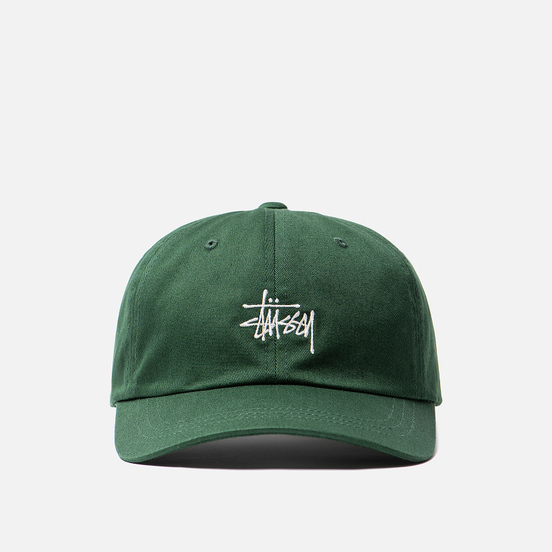 Кепка Stussy Stock Low Pro Embroidered Logo Green