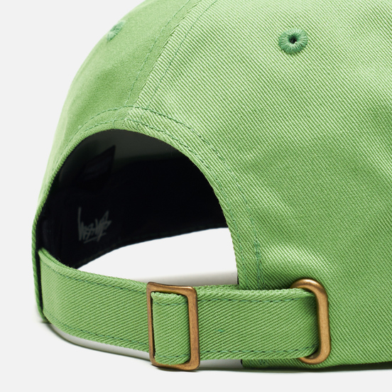 Кепка Stussy Stock Low Pro Embroidered Logo Green/Black