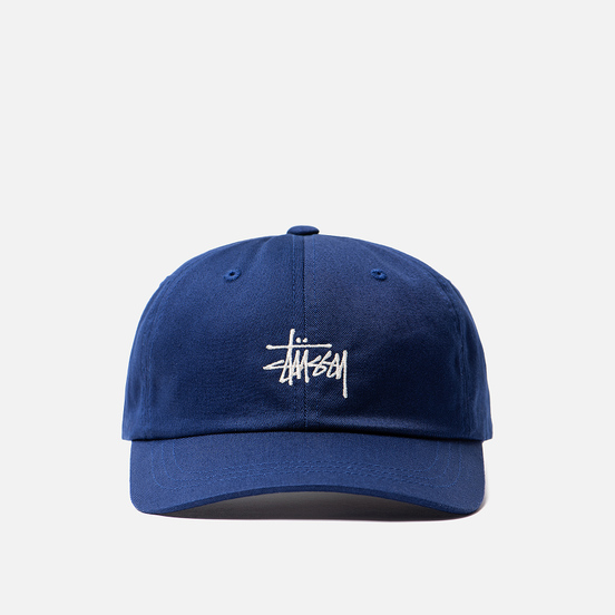 Кепка Stussy Stock Low Pro Embroidered Logo Navy
