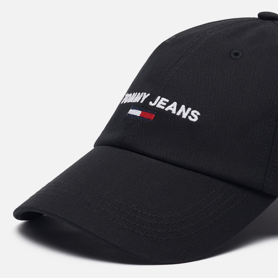 Кепка Tommy Jeans Sport Logo Embroidery Black