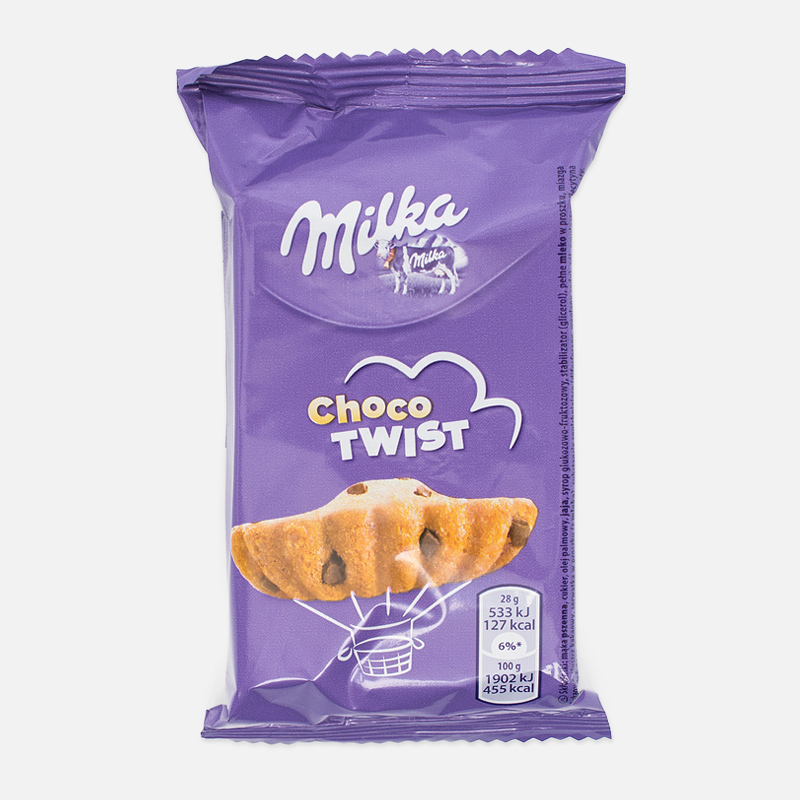 Milka Кексы Choco Twist 28g