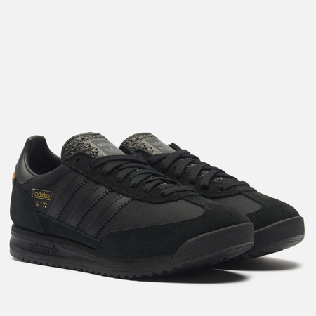 Кроссовки adidas Originals SL 72 RS, цвет чёрный, размер 39.5 EU