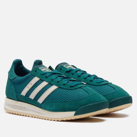 Кроссовки adidas Originals SL 72 RS, цвет зелёный, размер 38 EU