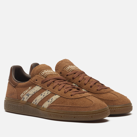Женские кроссовки adidas Originals Handball Spezial, цвет коричневый, размер 39.5 EU