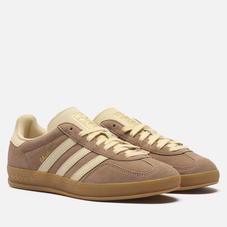 Кроссовки adidas Originals Gazelle Indoor, цвет бежевый, размер 44 EU